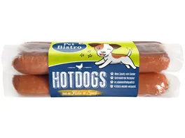 Pet Bistro Hundesnack Hotdogs Huhn und Speck