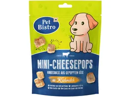 Pet Bistro Hundesnack Mini Cheesepops aus Kuhmilch