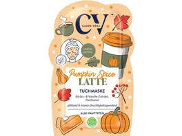 CV Pumpkin Spice Latte Tuchmaske