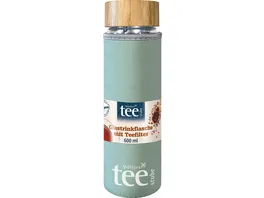 Muellers Teestube Trinkflasche mit Teefilter