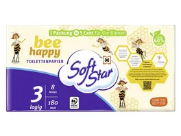 SoftStar Toilettenpapier Biene 3 lagig