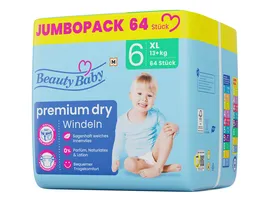 Beauty Baby Premium Dry Windeln Groesse 6 XL 13 kg