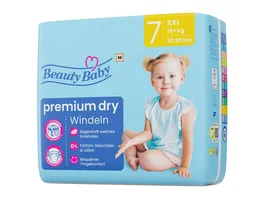 Beauty Baby Premium Dry Windeln Groesse 7 XXL 15 kg