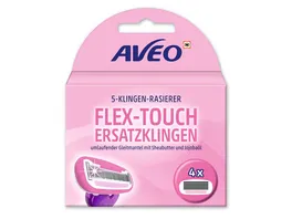 AVEO 5 Klingen Rasierer Flex Touch Ersatzklingen