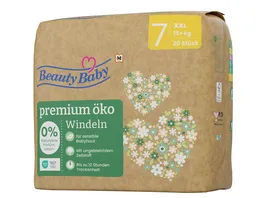 Beauty Baby Windeln Oeko Groesse 7 XXL 15 kg