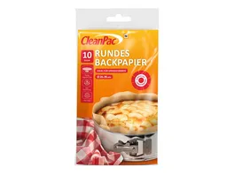 CleanPac Backpapier Zuschnitte rund