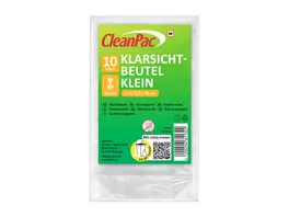 CleanPac Klarsichtbeutel klein