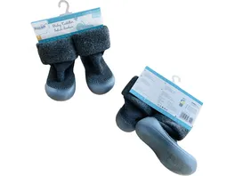 Beauty Baby Laufsocke grau Uni