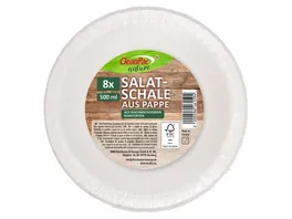 CleanPac nature Salatschale aus Pappe 0 5l