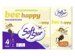 Sofstar Bee Happy Taschentuecher