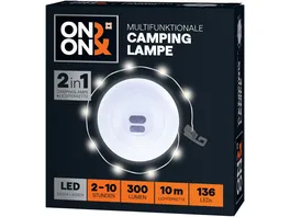 ON ON 2in1 Campinglampe und Lichterkette