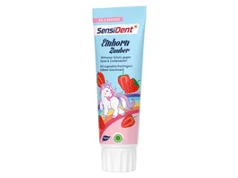 SensiDent Zahncreme Einhorn Zauber