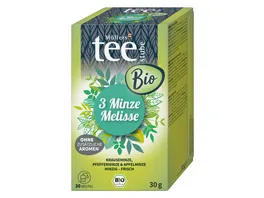 Muellers Teestube Bio Kraeutertee 3 Minze Melisse