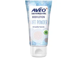 AVEO Bodylotion Soft Powder mit weisser Tonerde