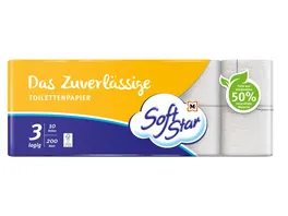 SoftStar Toilettenpapier Das Zuverlaessige
