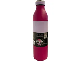 TRENDSHOP Isolier Trinkflasche Testeful Magnetic 0 75l