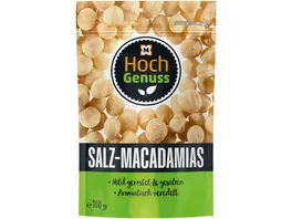 Hochgenuss Macadamias gesalzen