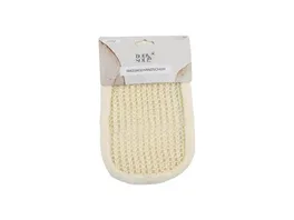 BODY SOUL Massagehandschuh mit Sisal