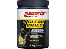 SPORTS FACTORY Clear Whey Lemon