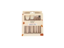 BODY SOUL Pumpkin Spice Mini Pinselset 5 teilig