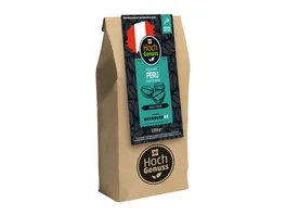 Hochgenuss Kaffee Peru ganze Bohne