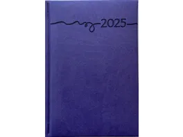 Kalender Buch 2025 A6 Vivella Lila