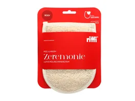 riffi Zeremonie Luffa Peeling Handschuh Peel Shine