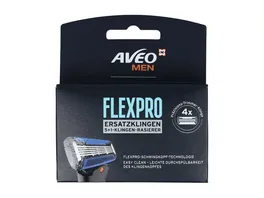 AVEO MEN FlexPro Ersatzklingen 5 1 Klingen Rasierer