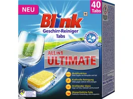 Blink Geschirr Reiniger Tabs All in 1