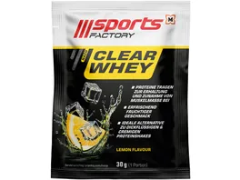 SPORTS FACTORY Clear Whey Iso Lemon