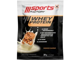 SPORTS FACTORY Whey Protein Cookies