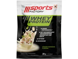 SPORTS FACTORY Whey Protein Pistazie