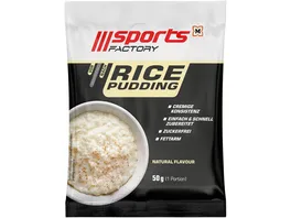 SPORTS FACTORY Rice Pudding