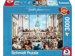 Schmidt Spiele Erwachsenenpuzzle So vergeht der Rum der Welt 3000 Teile