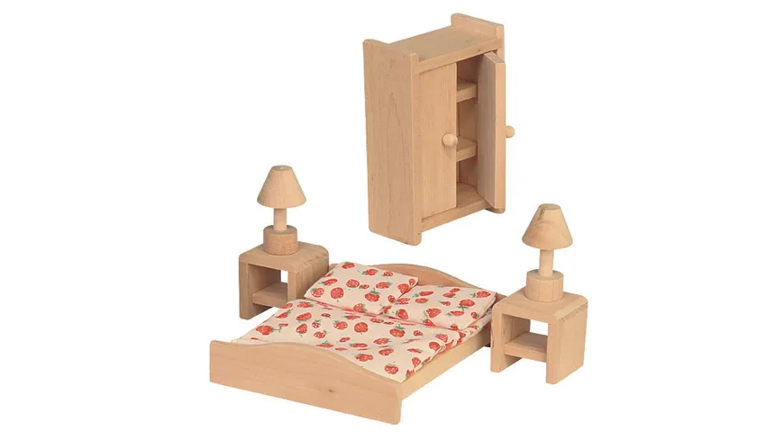 Beluga - Puppenhausmöbel Schlafzimmer