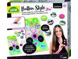 LENA Button Style Pin Faltschachtel 42566