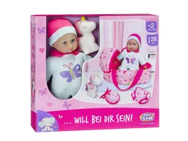 Mueller Toy Place Baby will bei dir sein 28 cm