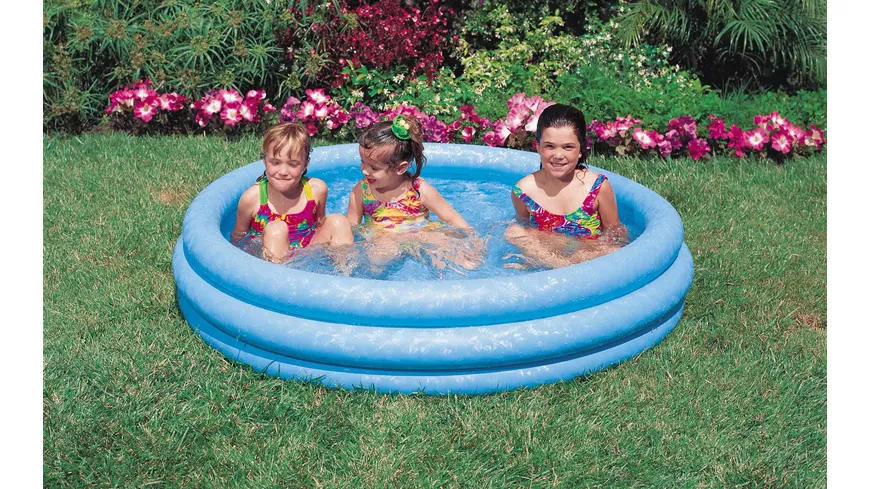 Intex - Pool 3-Ring Crystalblue 147x33x43cm