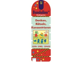 Arena Verlag Bandolino Set 50 Denken Raetseln Konzentrieren