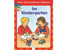 Buch ARENA Mein allerschoenstes Malbuch Im Kindergarten