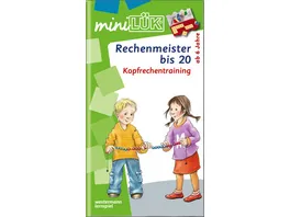 Buch Westermannn miniLUeK Rechenmeister Kopfrechentraining 1Kl