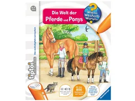 Ravensburger Buch Wieso Weshalb Warum tiptoi Die Welt der Pferde und Ponys