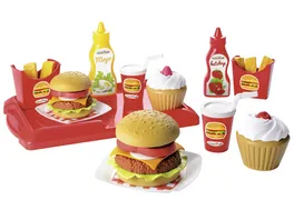 Ecoiffier Hamburger Set