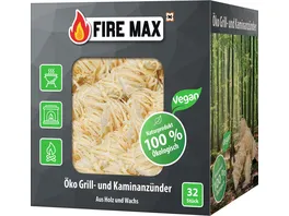 FIRE MAX Oeko Kamin und Grillanzuender