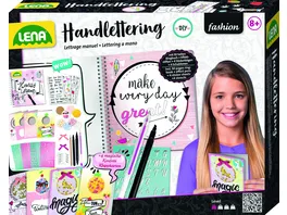 Lena Handlettering gross Faltschachtel