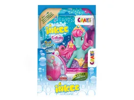 CRAZE INKEE Galupy Mermaid Badekugel mit Zuckerwattenduft mit Ueberraschung 1 von 6 Galupy Mermaid Figuren