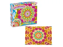 CRAZE DIAMONDZ CRSYTAL PAINTING Picture Set Mandala