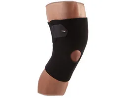 McDavid Knee Wrap Adjustable With Open Patella Black OS