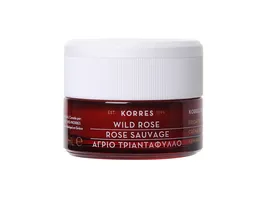 KORRES Wild Rose 24 Stunden Feuchtigkeitscreme fuer normale und trockene Haut