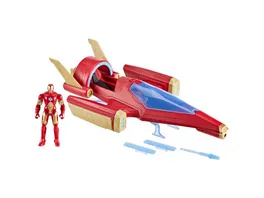 Hasbro Marvel Avengers Epic Hero Series Iron Man Repulsor Blast Battle Jet